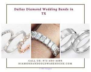 Dallas Diamond Wedding Bands, Anniversary and Wedding Bands in Dallas,