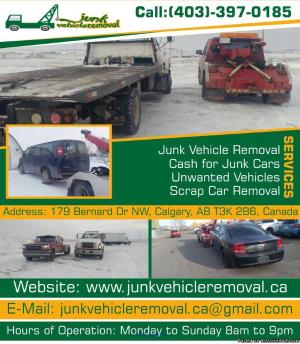 Junk Vehicle Removal | Cash for Cars Calgary