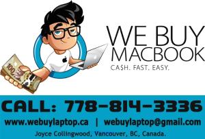We buy Macbook for the MOST CASH!