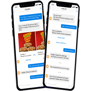 Develop Chatbot System for Food Delivery Platform