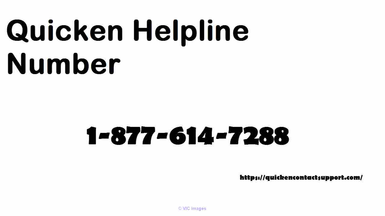 Quicken support number remains available to all the clients