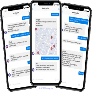 Chatbot System for Parking Space Booking Marketplace