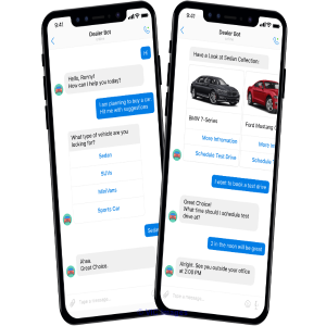 Develop a Chatbot for an Auto Dealer Company