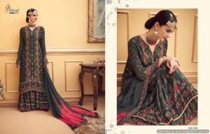 Shree-Inayat is a designer embroidery worked salwar suit