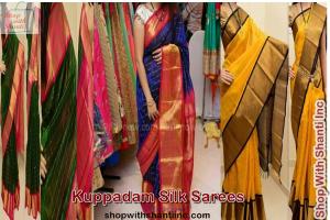 Buy Kuppadam Silk Saree online from Shop With Shanti