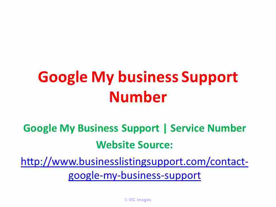 List Business on Google My Business with Google Business Support Numbe