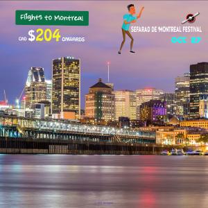 One way Cheap Air Tickets| Vancouver-Montreal  | from CAD $204 Onwards