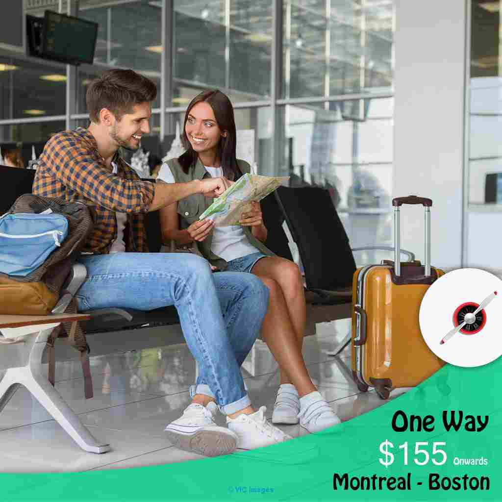 Book One way Montreal - Boston from CAD $155