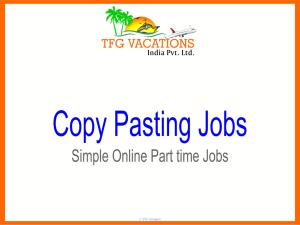 Online Promotion Work at Home Base
