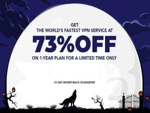 PureVPN Halloween Offer - Get 73% Discount on 1 Year Subscription