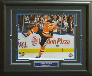 CONNOR MCDAVID 16X20 FRAME - EDMONTON OILERS