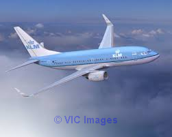KLM Airlines flight ticket