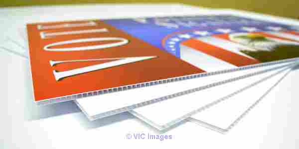 Custom Corrugated Plastic/Coroplast Signs Manufacturers Only $0.5