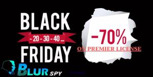BlurSpy Black Friday Special Discount 70% on all Android Premier Plans