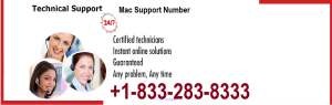 Call (1-833-283-8333) Mac Service Number For Resolving All Glitches