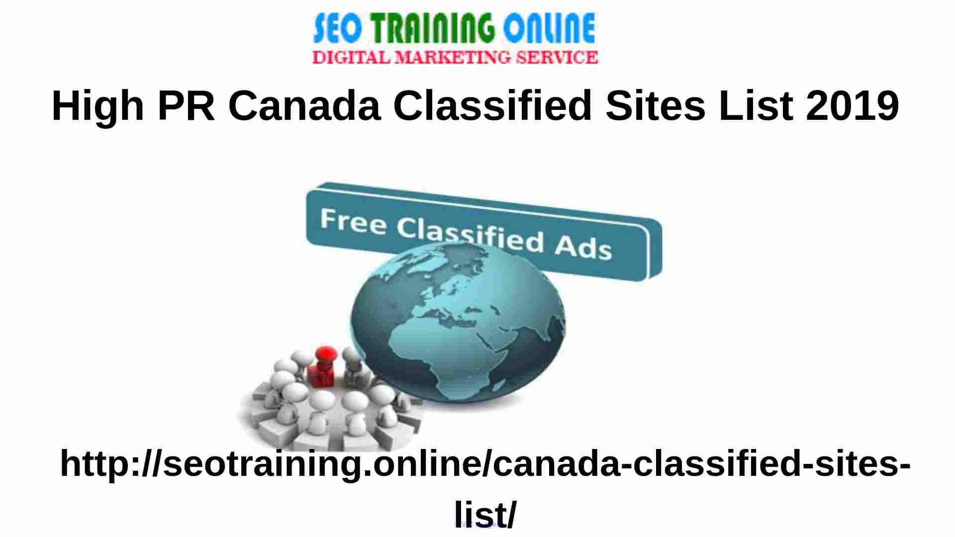 High PR Canada classified sites 2019