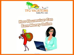 Internet Marketing Jobs for Fresher/Working in Tourism Company