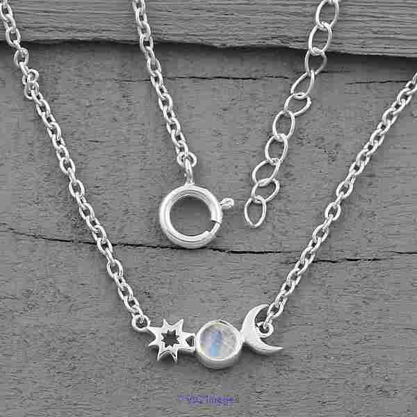 Moonstone Necklace - Moon's Companion - GSJ