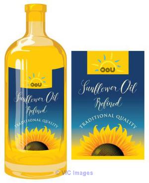 Refined sunflower oil of Ukraine