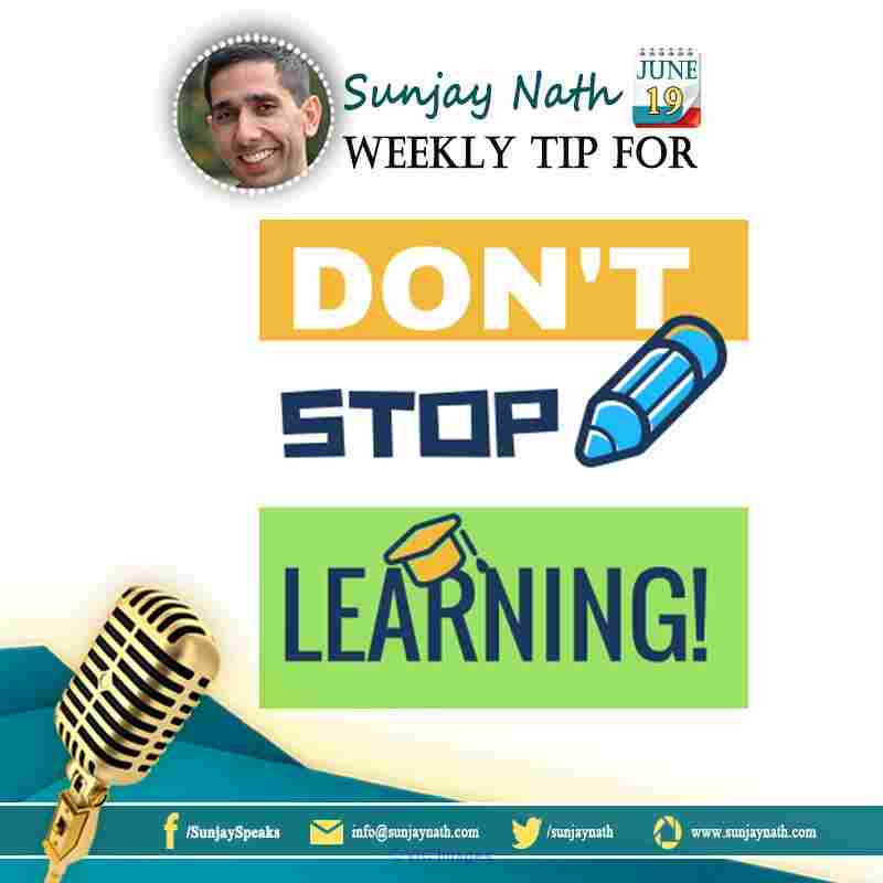 Sunjay Nath is a Motivational Speaker San Francisco