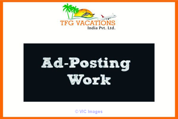 Home Based Online Part Time Ad Posting Work Guaranteed Job Call us