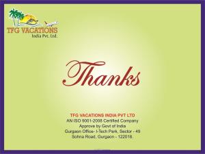 Online Marketing Work in Tourism Company Required Fresher