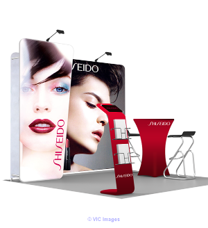 Trade Show Backdrop with Custom Graphic | Tent Depot