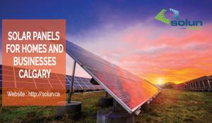 Solar Panel Installations Calgary Alberta- Solun Energy