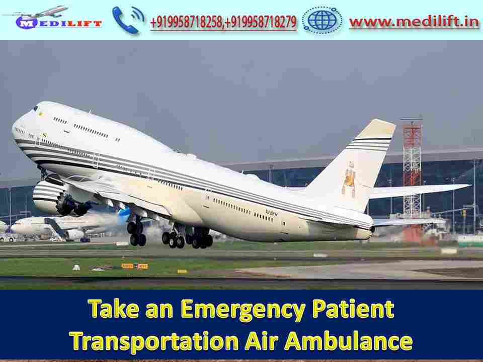 Avail Charter Aircraft Air Ambulance Service in Delhi