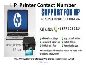 Are you looking for HP Printer Contact Number +1 877 301 0214