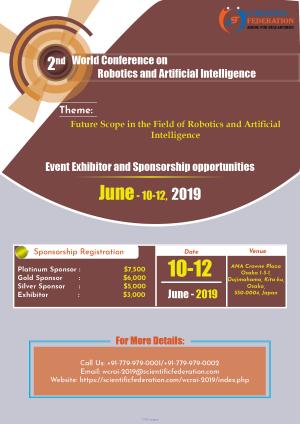 2nd World Conference on Robotics and Artificial Intelligence