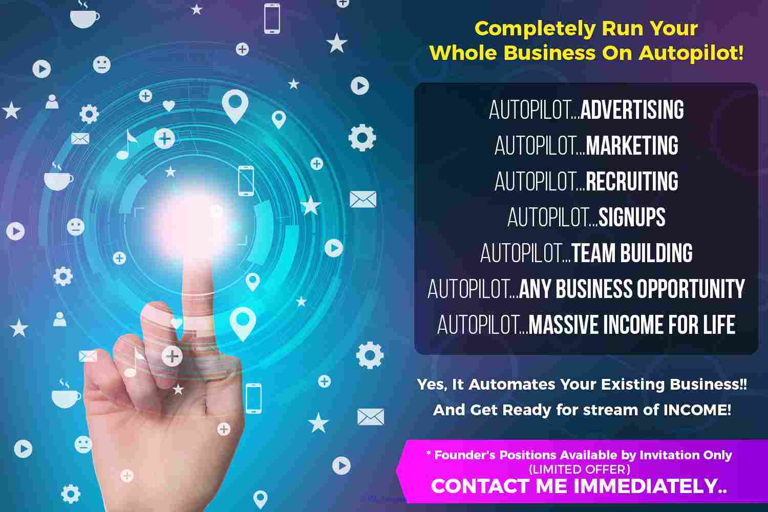 Create a LIFE CHANGING INCOME for yourself, family and friends