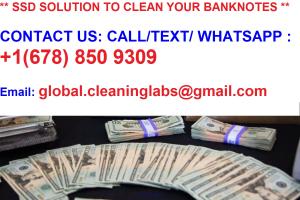 *** 99.9% pure SSD for Cleaning your Banknotes ***