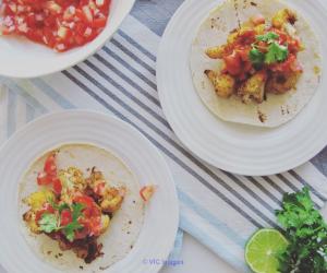 vancouver healthy foods,vegan cauliflower tacos