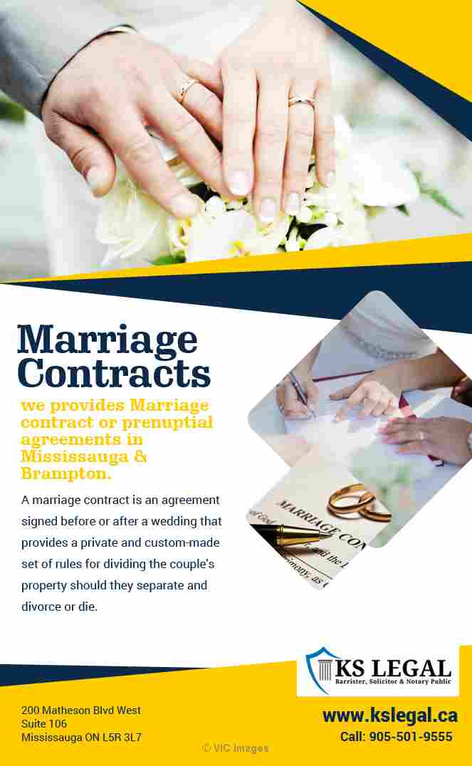 Marriage Contracts in Mississauga