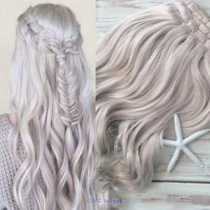 Silver Hair Extensions