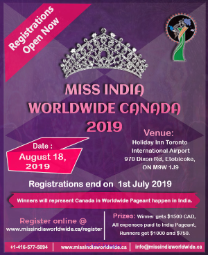 miss india registration open | miss india worldwide contestant | miss india canada contestant