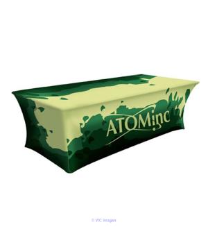 Custom Trade Show Table Covers to Put Your Companys Best logo | Toron