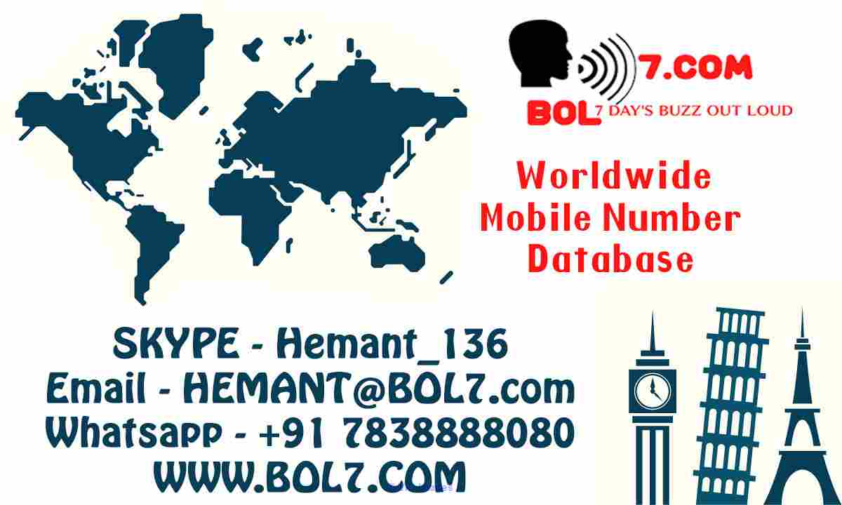 South Africa Mobile Number Database
