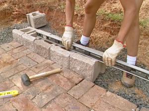Retaining wall installation St. Catharines