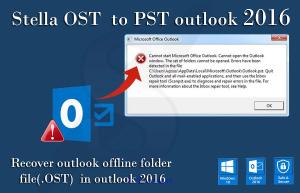 Convert OST to PST