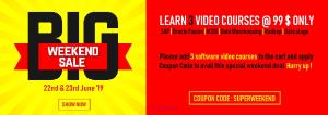 BUY 3 VIDEO COURSES @ 99 $