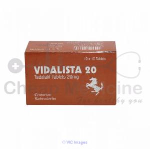Take Vidalista 20 mg to Enjoy your intimate moments