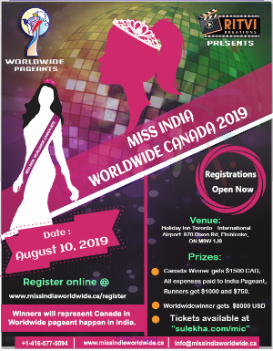 Canada International Beauty Pageant | Miss International Beauty Pageant Canada | Beauty Contest International In Canada