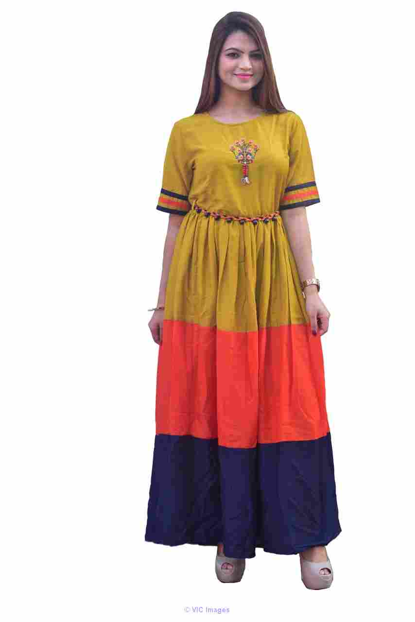 Silk Designer Kurti