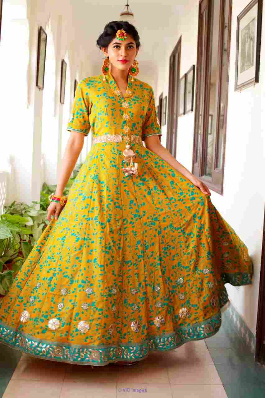Rayon Discharge Print Kurti