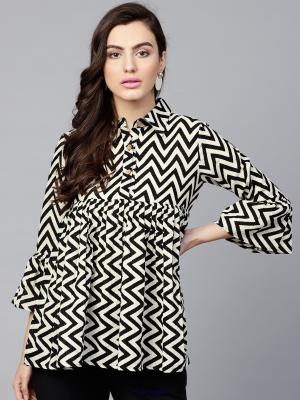 Black & White Striped Tunic