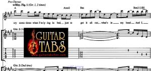 Guitar Tabs, Lyrics, Chords, Music Sheets & Song Books Free Download