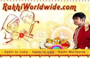 Make you sibling happy and spread elegance as you Send Rakhi to USA