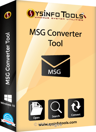 SysInfo Tools MSG Converter